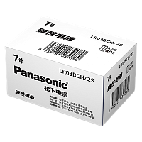 Батарейка Panasonic LR03 AAA BOX40 Shrink 2 1.5V CN (Китай) (40/400)