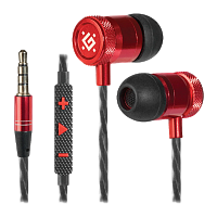 Наушники внутриканальные Defender Pollaxe красный (1/60)