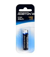 Аккумулятор ROBITON 14500 900мАч с защитой BL1 (1/75/225)