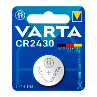Батарейка Varta ELECTRONICS CR2430 BL1 Lithium 3V (6430) (1/10/100) 