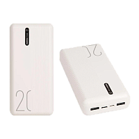 Внешний аккумулятор Remax RPP-296 Langdong 20000mAh 2.1A белый (1/40)