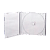 Футляр для CD-box прозрачный Тайвань 10мм 1 С /200/