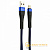 Кабель HOCO U39 USB (m)-Lightning (m) 1.2м 2.4A нейлон синий (1/24/240)