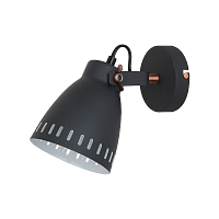 Светильник настенный Camelion WML-428-1 40W 230V 1LED черный (1/20)