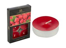 Свечи чайные KUKINA RAFFINATA "Сладкая малина" 6шт. (1/18)