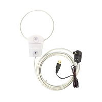 ТВ-Антенна комнатная Уралка УР-3У активная с питанием от USB DVB-T/T2