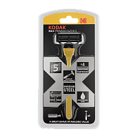 Бритва Kodak "MAX Premium Razor 5" 5 лезвий 4 кассеты (1/12/48)