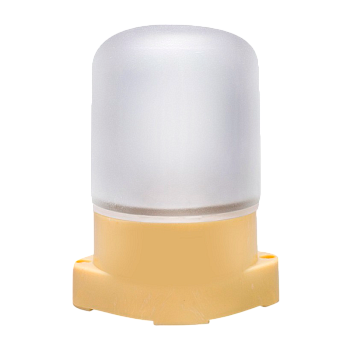 Светильник влагозащищенный Camelion 1503 60W 230V E27 IP54 137мм бежевый (1/15)