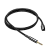 Кабель AUX Borofone BL18 Jack 3.5mm (m)-Lightning (m) 1.0м силикон черный (1/63/252)