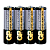 Батарейка GP Supercell R6 AA Shrink 4 Heavy Duty 1.5V (4/40/200/1000)