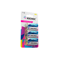 Батарейка Космос LR6 AA BL12 Alkaline 1.5V (12/144/576)
