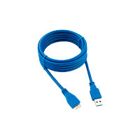 Кабель Cablexpert USB3.0 (m)-microUSB3.0 (m) 0.3м синий (1/200)