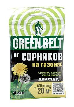 Средство GREEN BELT Диастар от сорняков 4мл (1/75)