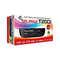 Приставка для цифрового ТВ Selenga T20DI DVB-T/T2/C черный (1/40)