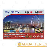 Приставка для цифрового ТВ Skybox T777 HD DVB-T/T2 металл черный (1/60)