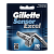 Сменные кассеты Gillette Sensor Excel (Vector 3) (RUS) 3 лезвия 10шт. (цена за 1 шт) (10/120)