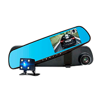 Видеорегистратор ENERGY POWER 568 (809) 2камеры + зеркало заднего вида miniUSB (1/50)