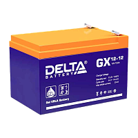 Аккумулятор свинцово-кислотный Delta GX 12-12 12V 12Ah (1/4)