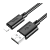 Кабель HOCO X88 USB (m)-Lightning (m) 1.0м 2.4A ПВХ черный (1/420)