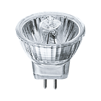 Лампа галогенная Navigator MR11 GU5.3 50W 3000К 230V софит 35мм прозрачная (1/10/200)