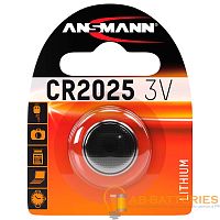 Батарейка ANSMANN  CR2025 BL1