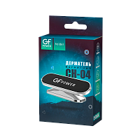 Держатель автомобильный GFPower CH-04 клеевая основа поворотный магнит серебряный (1/300)