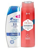 Набор Old Spice Captain мужской (гель-душ 250мл+шампунь 2в1 Хед 200мл) в пленке