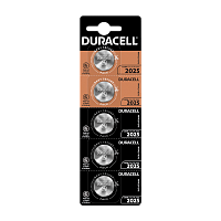 Батарейка Duracell CR2025 BL5 Lithium 3V (5/20/200)