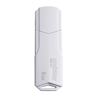 Флеш-накопитель Smartbuy Clue 8GB USB3.1 пластик белый
