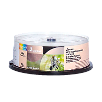 Диск DVD+R SmartTrack Inkjet print CB-25 4.7GB 16x 25шт. (25/250)