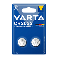 Батарейка Varta ELECTRONICS CR2032 BL2 Lithium 3V (6032) (2/20/200)