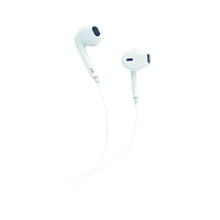 Наушники вставные GoPower GPHP01 белый (1/200/800)