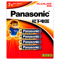 Батарейка Panasonic LR03 AAA BL4  1.5V CN (Китай) (4/48/192) 