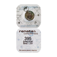 Батарейка Renata 395 (SR927SW) Silver Oxide 1.55V (1/10/100)