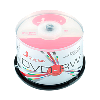 Диск DVD-RW SmartTrack 4.7GB 4x 50шт. cake box (50/250) 