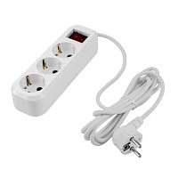 Удлинитель Volsten SR 3x3-ZDV 3р.С/З 16A 3.0м с выкл. ПВС 3х0.75мм² (1/5/30)