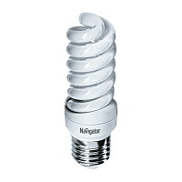 Лампа люминесцентная Navigator SH10 E14 15W 2700К 220-240V спираль (1/12/108)