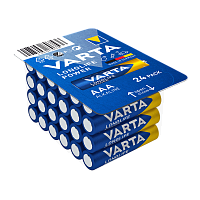 Батарейка Varta LONGLIFE POWER (HIGH ENERGY) LR03 AAA БОКС24 Alkaline 1.5V (4903) (24/288) 