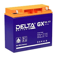 Аккумулятор свинцово-кислотный Delta GX 12-17 12V 17Ah (1/2) 
