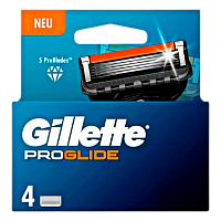 Сменные кассеты Gillette "FUSION PROGLIDE" 5 лезвий 4шт. (цена за 1 шт) в картонной упаковке (4/40) 