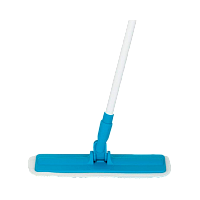 Швабра для пола Рыжий кот 120см телескопическая с насадкой из микрофибры MopM1 (1/12)