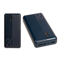 Внешний аккумулятор Remax RPP-296 Langdong 20000mAh 2.1A синий (1/40)