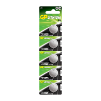Батарейка GP CR2025 BL5 Lithium 3V (5/100/2000) R