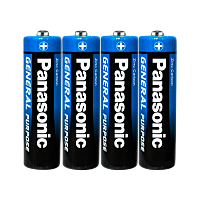 #Батарейка Panasonic GENERAL Purpose R6 AA Shrink 4 1.5V (4/60/600)