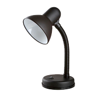 Светильник настольный Camelion KD-301 40W 230V E27 на основании 1.7м черный (1/12)