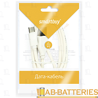 Кабель Smartbuy iK-3112 USB (m)-Type-C (m) 1.2м 2.1A силикон белый