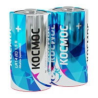 Батарейка Космос MAX LR14 C Shrink 2 Alkaline 1.5V (2/12/96)
