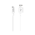 Кабель HOCO X23 USB (m)-Lightning (m) 1.0м 2.1A TPE белый (1/46/276)