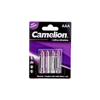 Батарейка Camelion ULTRA LR03 AAA BL4 Alkaline 1.5V (4/48/1152)