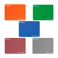 Коврик для мыши Defender Silver 220х180х0.4мм ассорти (1/20/500)